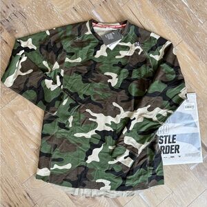 Flag nor fail camo long sleeve